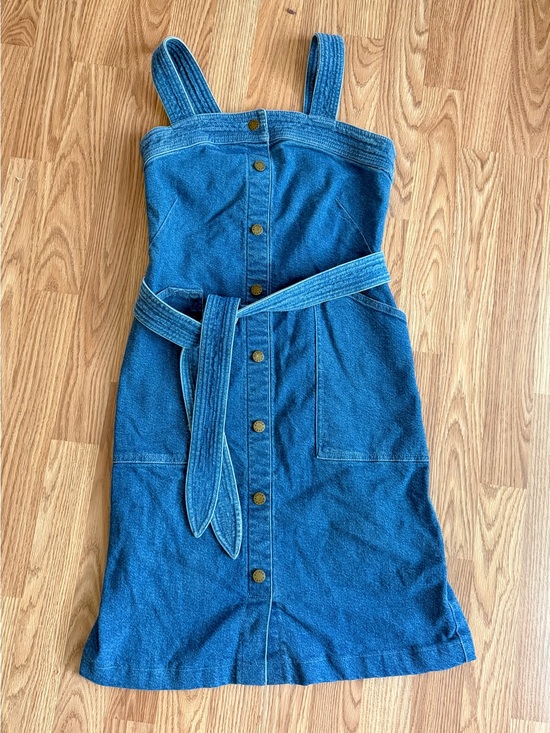 Apiece Apart Dresses & Skirts - Apiece Apart Arta Marseille denim button-front tank dress size 6 / small